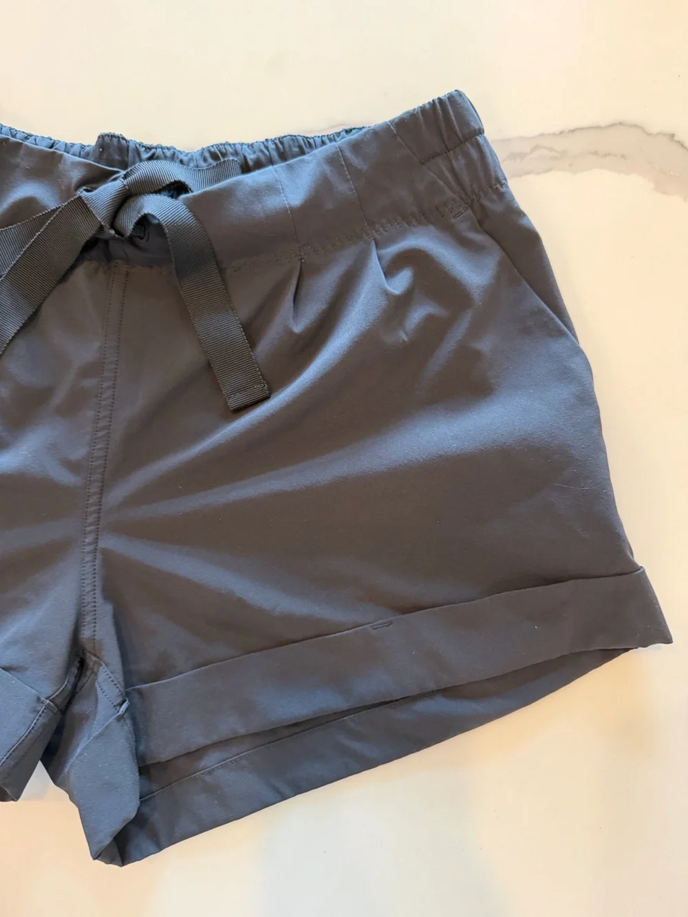 lululemon athletica Women's Spring Break Away Shorts- Black Size 8